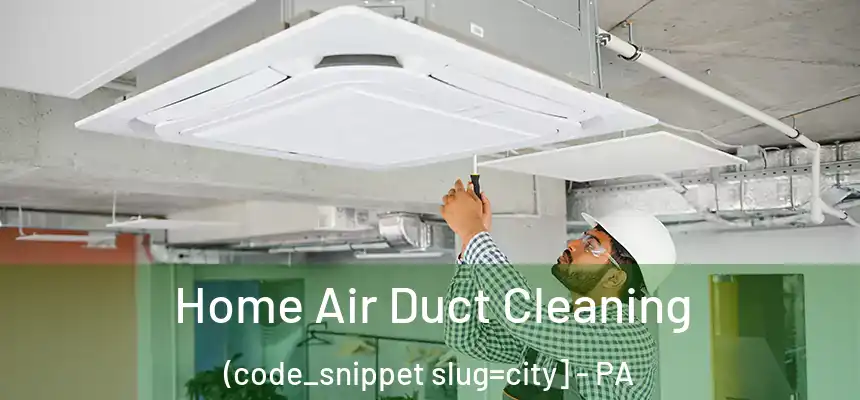  Home Air Duct Cleaning (code_snippet slug=city] - PA